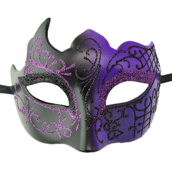 Karneval/påske Cosplay Maske Romersk Maske Mænd Gyser Maskerade Maske Halloween Rekvisitter blue
