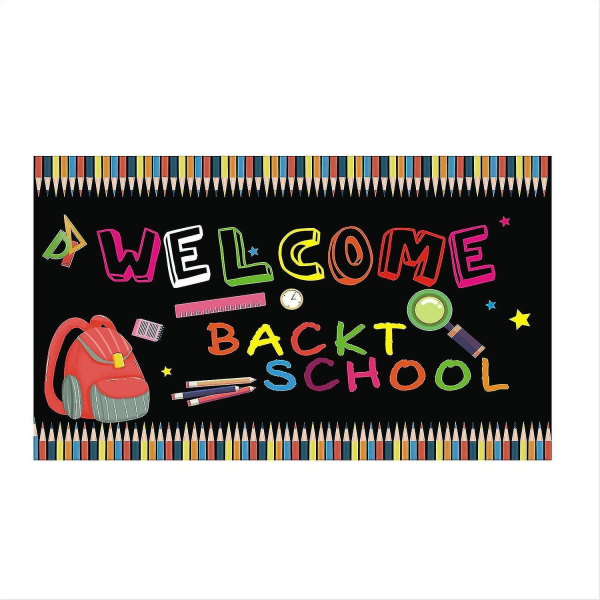 School Opening Season Back To School Season Door Curtain Banner Decoration