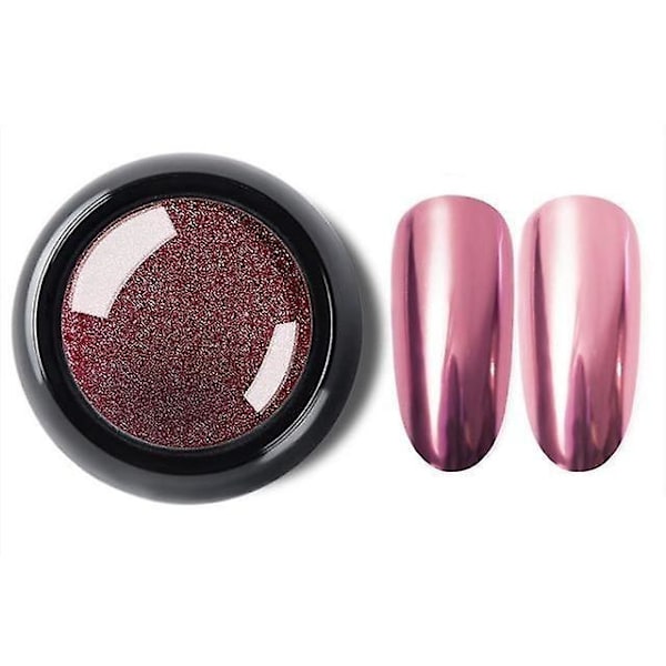 Dippepulver Krom Spejl Glitter - Pigment til Negle 2
