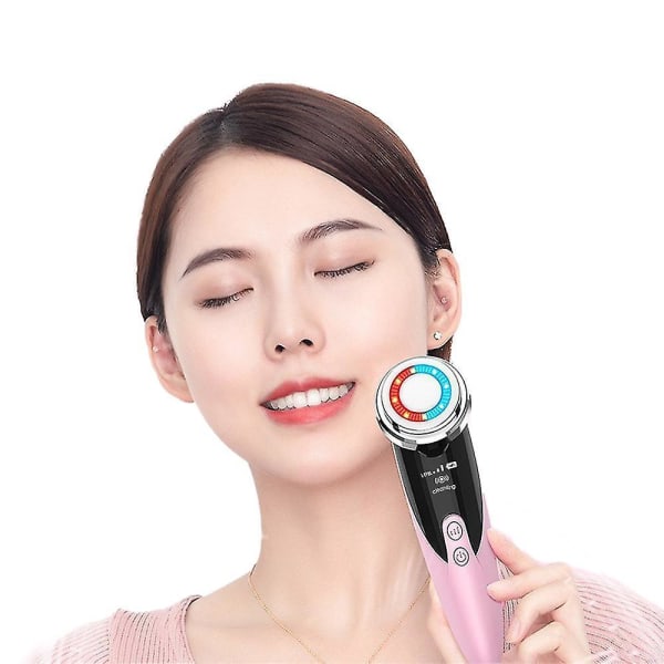 Ansigtsmassager Hudforyngelse Radio Mesoterapi Led Ansigtsløft Skønhed Vibration Rynkefjerner Anti-Aging