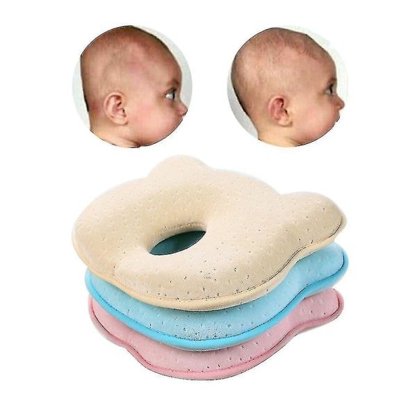 Baby Newborn Infant Pillow Anti-roll Foam Infant Memory Pillow Orthopedic Baby Pillow Cushion