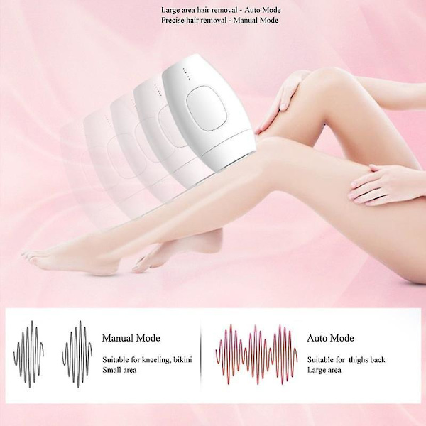 IPL Hårfjerning Laser Epilator Ansigts Hårfjerner Krops Epilator Laser Threading Maskine Ben Depilationsenhed White