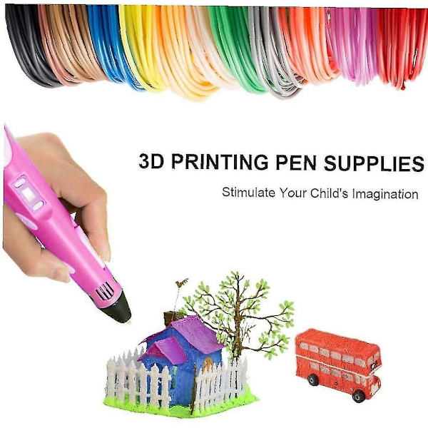 3D Pen Filament Refills Pla 3D Printing Pen Filament 3D Printer Filament 30PCS