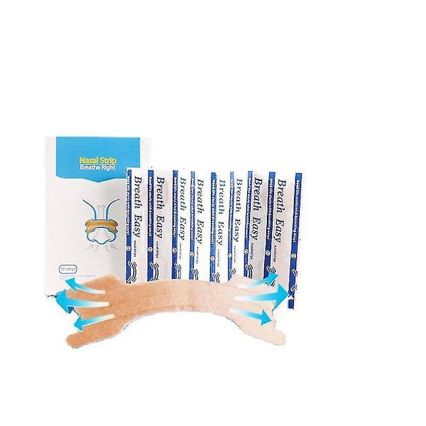 100 Pack Better Breath Nasal Plasters Against Snoring, Nasal Strips