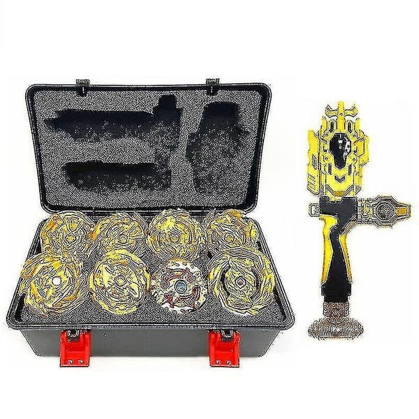 8-pakks Beyblade-sett med lansering, gaveboks for barn