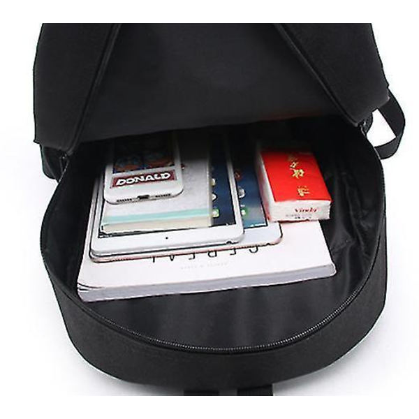 Marshmallow Backpack High School Student Schoolbag Travel Bag 3 Set