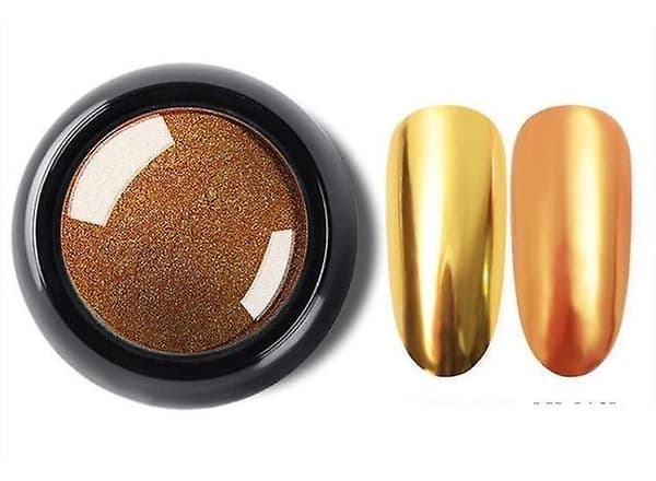 Dippepulver Krom Speil Glitter - Pigment for Negler 2
