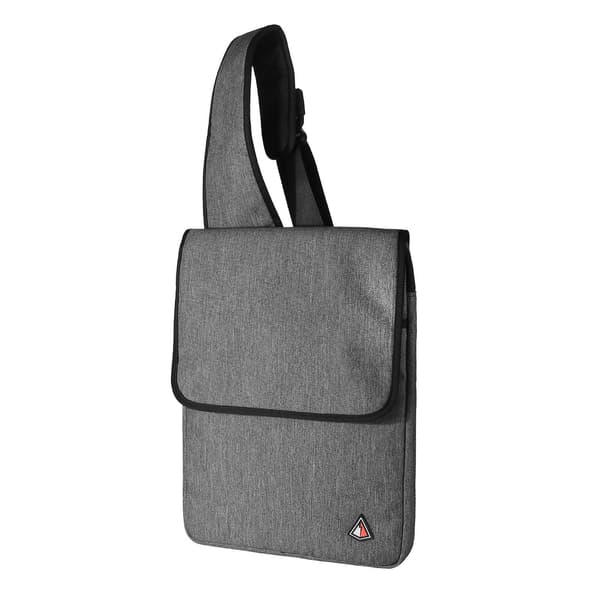Sling Backpack Storage Bag Chest Shoulder Daypack For 13" 15" Notebook Laptop Dark grey