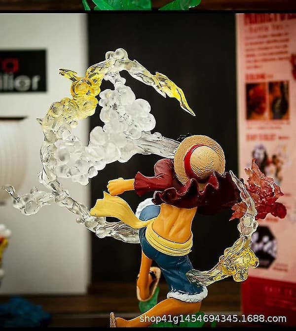 One-piece Handmade Fire Fist Luffy Model Decorative Doll