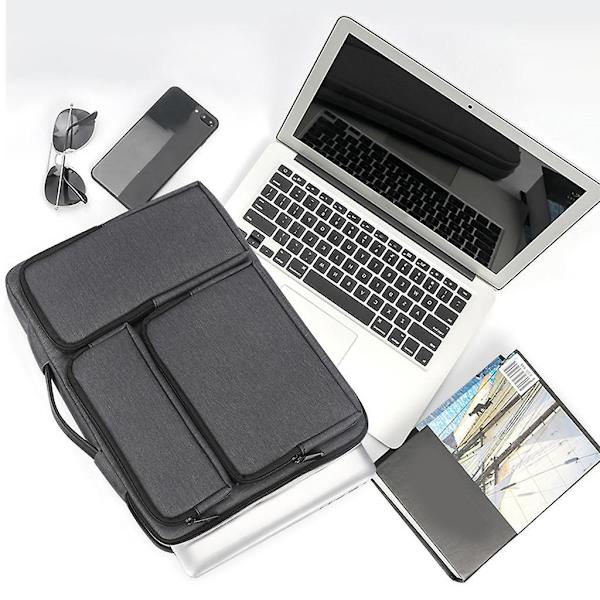 Bærbar Laptop Oppbevaringsveske Herre Mote Dokumentmappe Computer Liner Sleeve Case