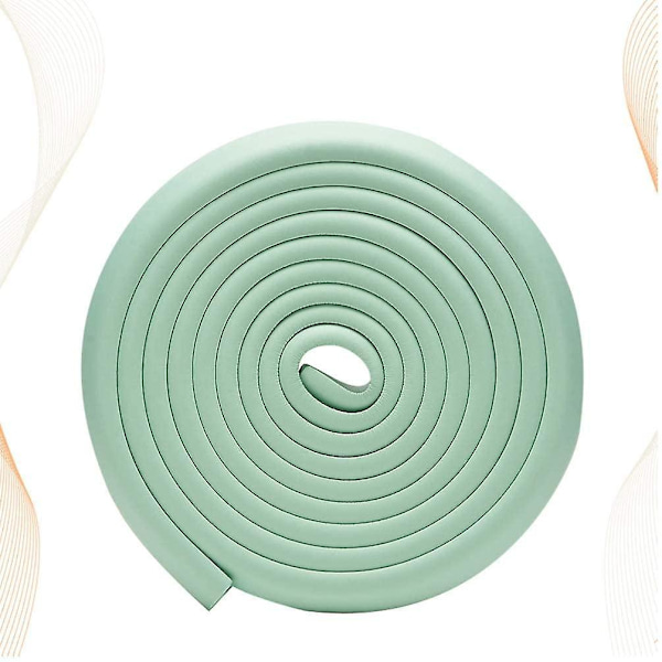 Furniture Soft Table Edge Guard Baby Protector Anti Collision Protector Strip (Light Green, 6M)