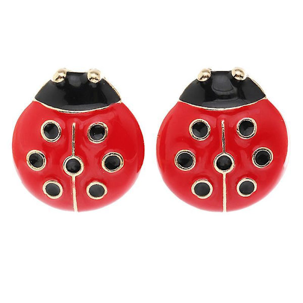 1pair Ladybird Ear Stud