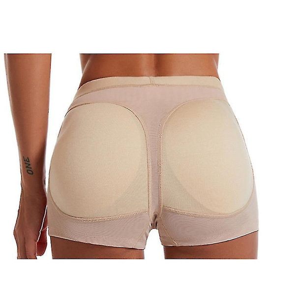 Rumpe Løfter Truser Hofteforsterker Shapewear Magekontroll Kropp S BEIGE M
