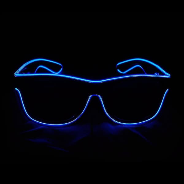 Neon Rave Glow LED Briller Blue