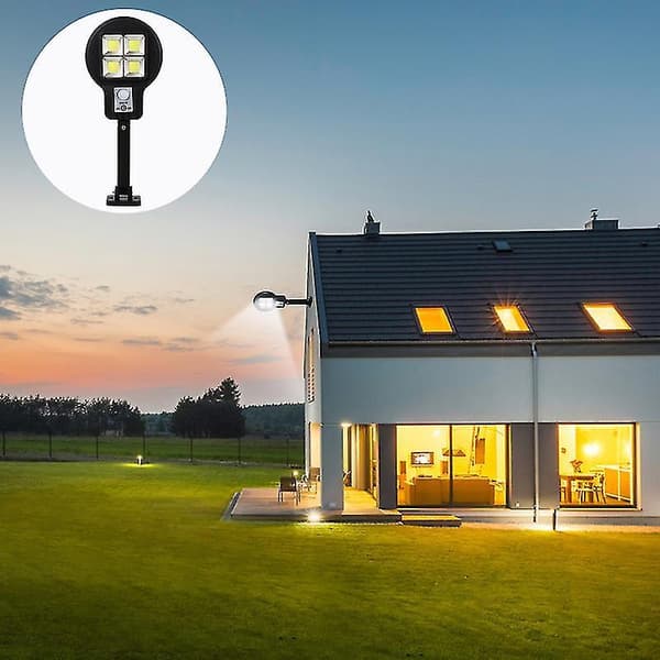 1 stk. Solar Gadelygte Praktisk Sensorstyret Lys LED Belysningsenhed