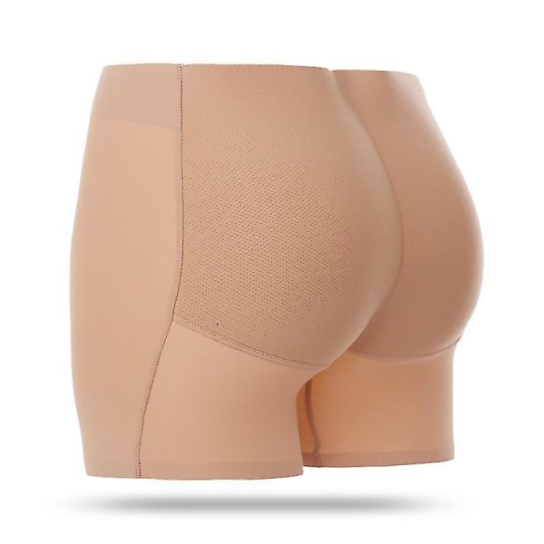 Dametruser med polstring for å løfte baken, formet for å gi en større rumpe Boxer 222beige M
