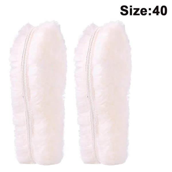 Sheepskin Insole For Boots - Warm Thick Fluffy Lambswool