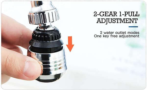 360 Degree Flexible Kitchen Faucet Sprayer, Faucet Nozzle, Kitchen