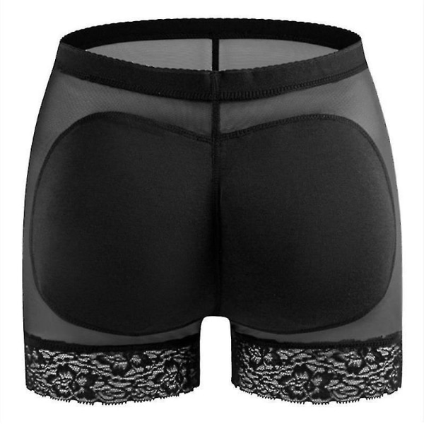 Padded Butt Lifter Panties Hip Enhancer Shapewear Body Shaper T BLACK L