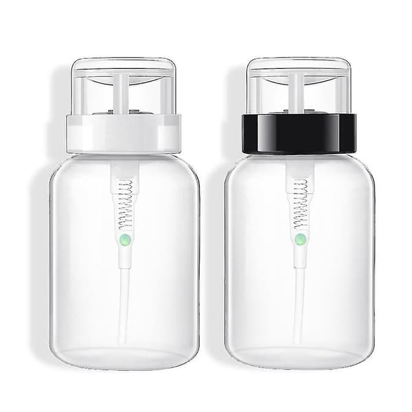 Empty Plastic Alcohol Liquid Nail Polish Remover Containers - Press Pumping 150ml-200006154