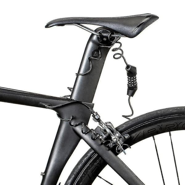 Password Enabled Bicycle Helmet Anti-theft Lock