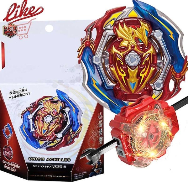 Laike Beyblad  Burst B150 Naked Union Achilles Top With Launcher Box Set Children Spinning Top Toys-string Set Spark Ripcord Set