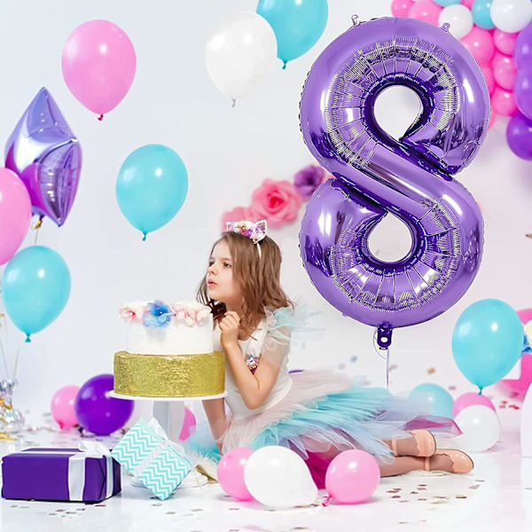 Big birthday cheap number balloons