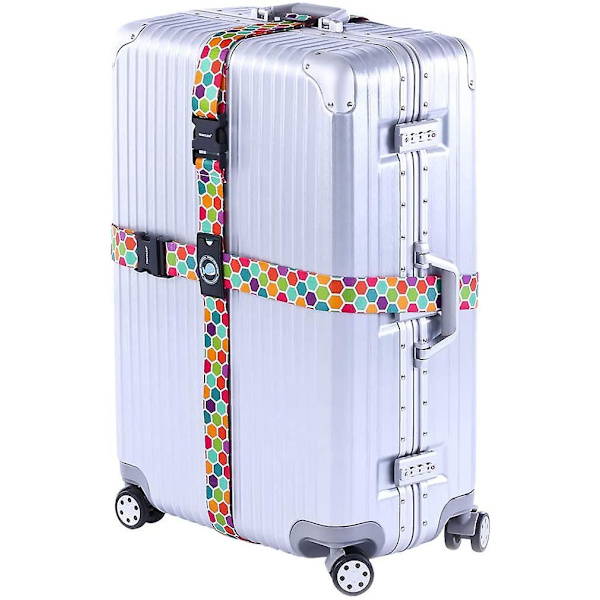 The Luggage Belt Is Suitable For The Suitcase Of The Travel Airport. It Is Adjustable green