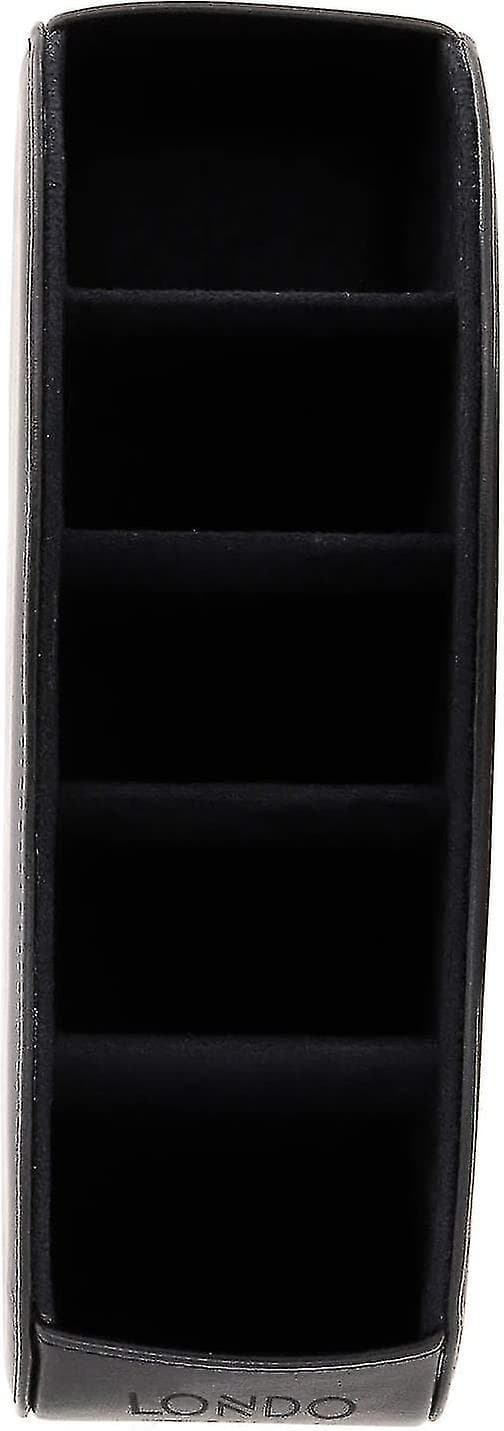 Remote Control Holder, Remote Caddy Desktop Organizer, Streamlined Arch Design With 5 Fine Compartments For Storing Tv, Dvd, Media Player, Heating Con