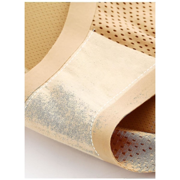 Naisten pehmustetut push-up-alushousut, pakarat kohottava muotoilija, keinotekoinen takapuoli Mid waist 125beige S