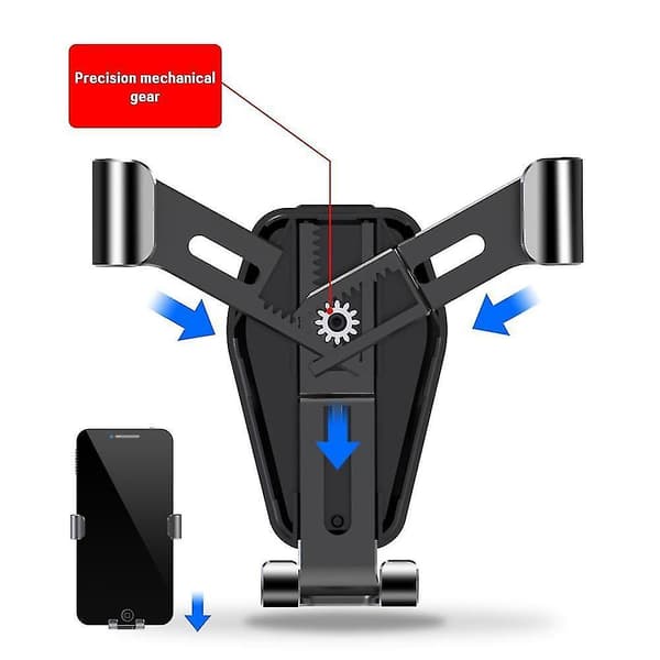 universal Car Mobile Phone Holder Air Vent Gravity Mount Cradle Stand