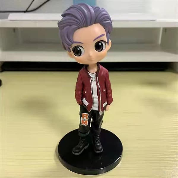 Anime Bts Serie Figur Bedårende Pvc Model Samling Action Figur Legetøj Til Jimin
