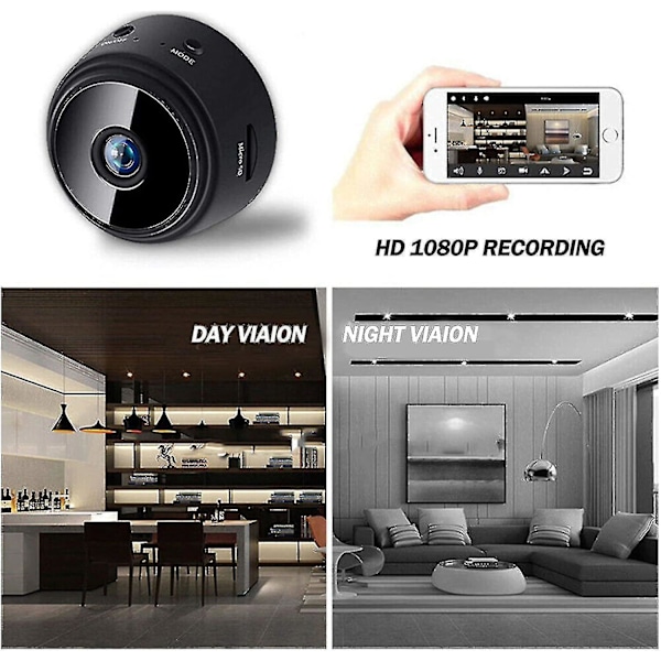 1080p Wifi Mini Wireless Motion Detection Camera Surveillance Camera Camcorder Night Vision