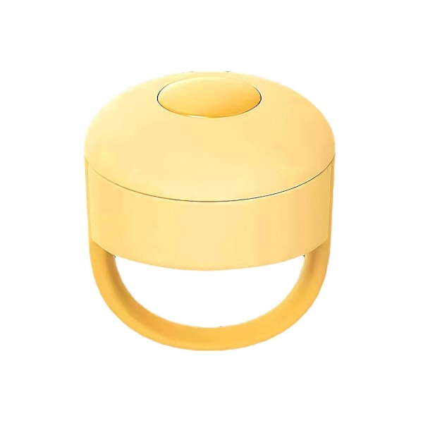 Remote Shutter Multifunctional Sensitive Driver-free Bluetooth4.0 Phone Mini Remote Controller For Turning Pages Yellow