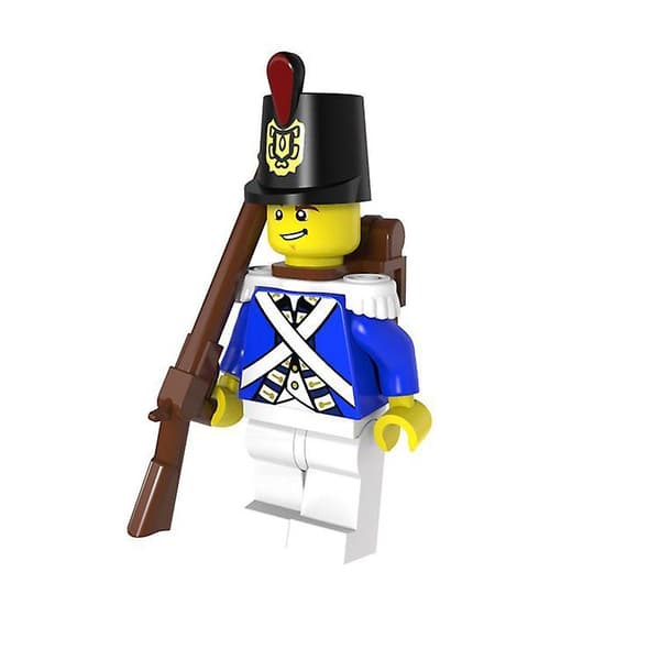 8 stk. Imperial Navy Soldier Series Samlede Byggeklodslegetøj