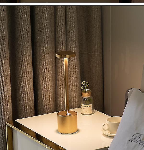 Sofirn Cordless Led Desk Lamp Usb Rechargeable Bedside Lamp Gold (australian Standard)