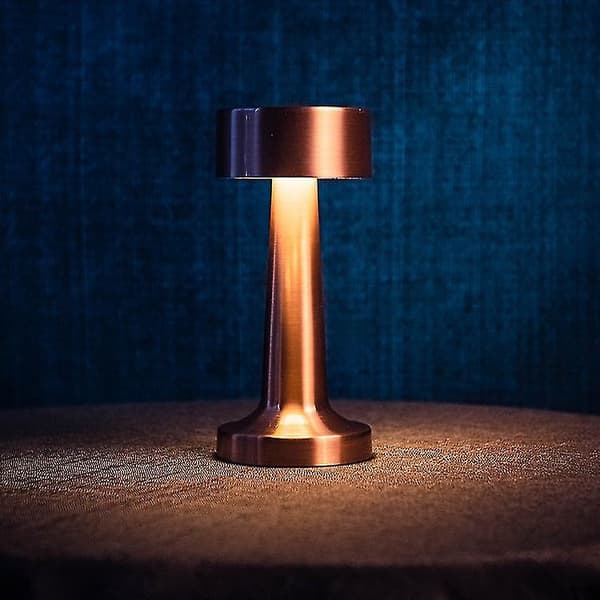 Oppladbare bordlamper med berøringssensor Black
