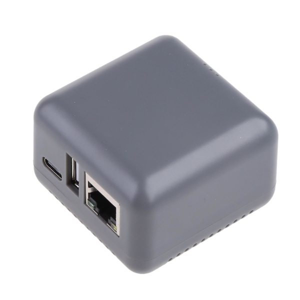 Wifi Network Wireless Bt 4.0 Print Server Networking Usb 2.0 Port Fast 10/100mbps Rj-45 Lan Port Ethernet Print Server Adapter Black