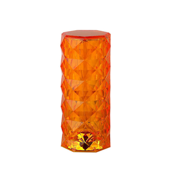 Acrylic  Table Lamp Led Atmosphere Lamp Amber Remote 16 Colors