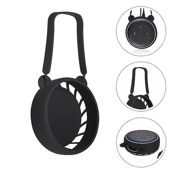 1pc Durable Silicone Protective Cover Compatible For Amazon Dot Kids/echo Dot3