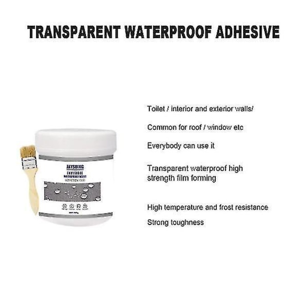 Waterproof And Anti-leak Agent Nano Glue For Toilet Leak Proof Repair Tools White 30g