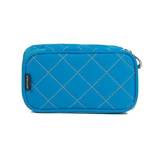 Cosmetic Bags Makeup Bag Women Travel Organizer Professional Storage Brush Necessaries Make Up Case Beauty Toiletry Bag blue