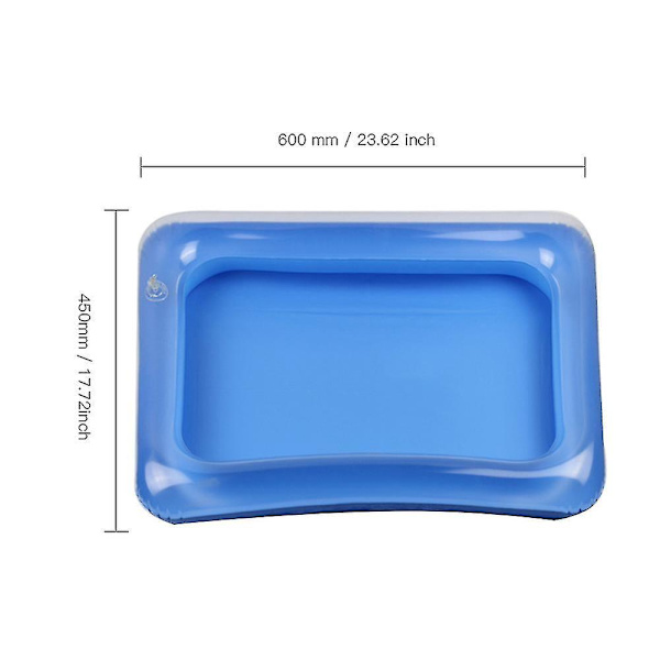 Indoor Magic Play Inflatable Sandbox Sand Tray red