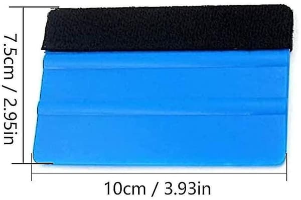 2 Pack Plastic Squeegees For Soft Vinyl Sticker Squeegee Window Tinting Tool Soft Felt Scr