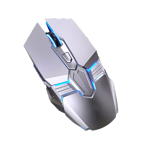 G12 Optical Mouse 6 Keys Usb Interface 3200dpi Macro Programming Mechanical Mouse For Gaming Grey