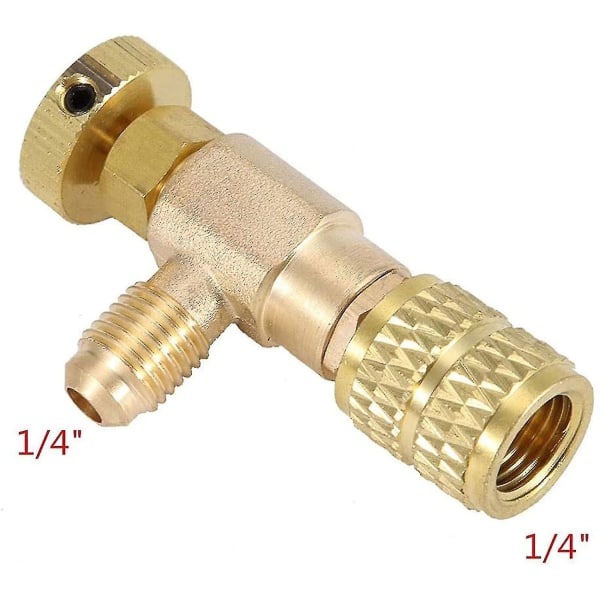 Air Conditioning Cooling Valve Safety Valve R410a R22 Liquid Safety Valve Adapter For Refrigerant Control Valve For Air Conditioning Flow Va