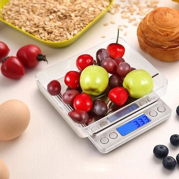 3kgx0.1g 0.01g Digital Pocket Scale Jewelry Weight Electronic Balance Gram Food Scale Digital Kichen Accessories