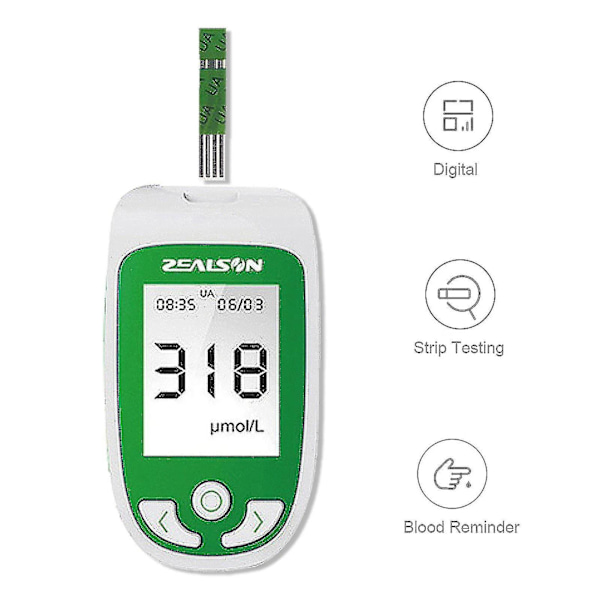 3-in-1 Monitoiminen Verensokerimittari Kotikäyttöön 10 Cholesterol Test Strips