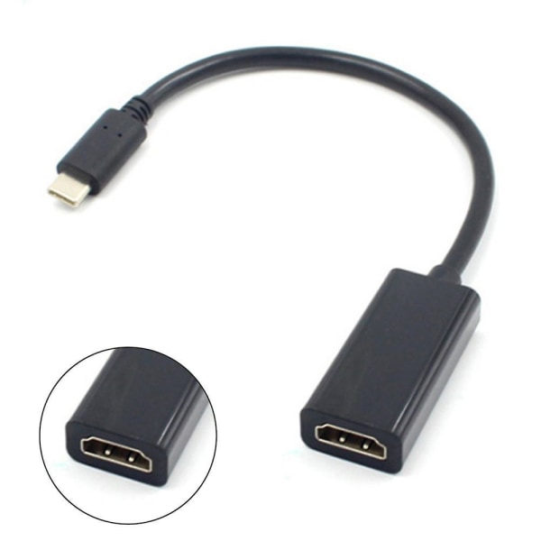 Type C To Hdmi Adapter Conversion Cable 4k Hd Usb C To Hdmi Conversion Cable Replacement