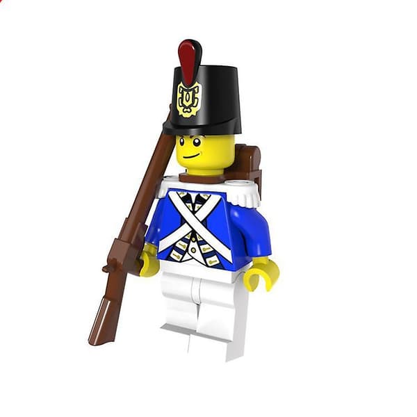 8 stk. Imperial Navy Soldier Series Samlede Byggeklodslegetøj